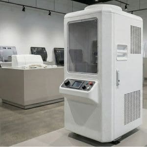 控制箱與人機介面機殼厚板真空成型示意圖